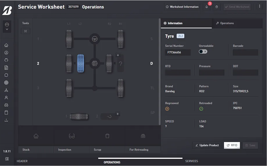 Bridgestone project preview