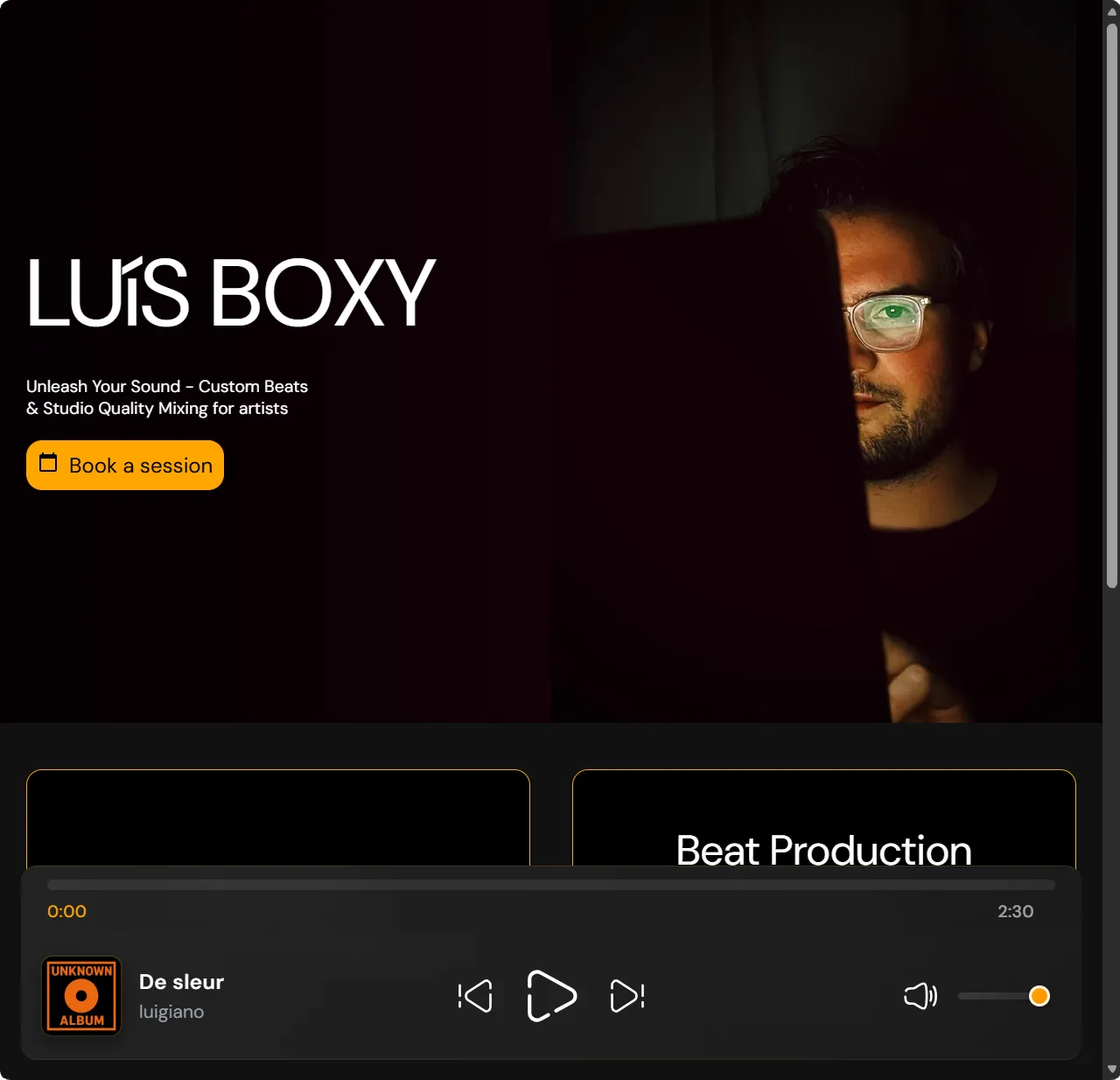 Luis Beat Maker project preview